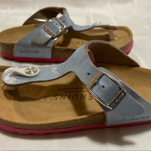 GENUINS YOUTH GIRL'S ROSAS SANDAL. leather uppers - Picture 5 of 5